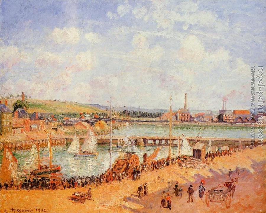 Camille Pissarro : The Port of Dieppe, the Dunquesne and Berrigny Basins